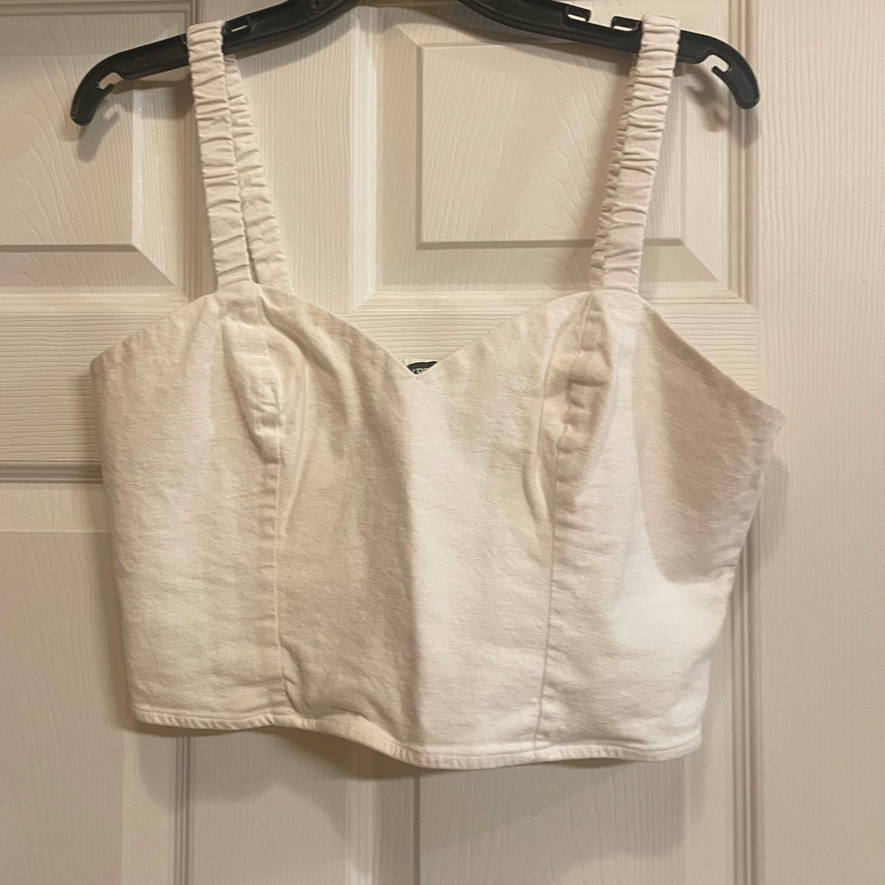 Express Cropped Top Size Lg